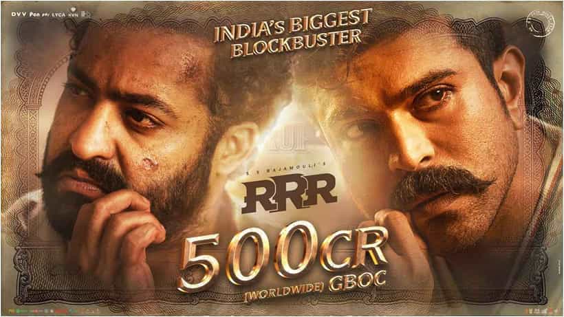 ವಿಶ್ವಾದ್ಯಂತ ಧೂಳೆಬ್ಬಿಸಿದೆ ‘ಆರ್ಆರ್ಆರ್’ ಸಿನಿಮಾ; 3 ದಿನಕ್ಕೆ 500 ಕೋಟಿ ರೂ. ಕಲೆಕ್ಷನ್