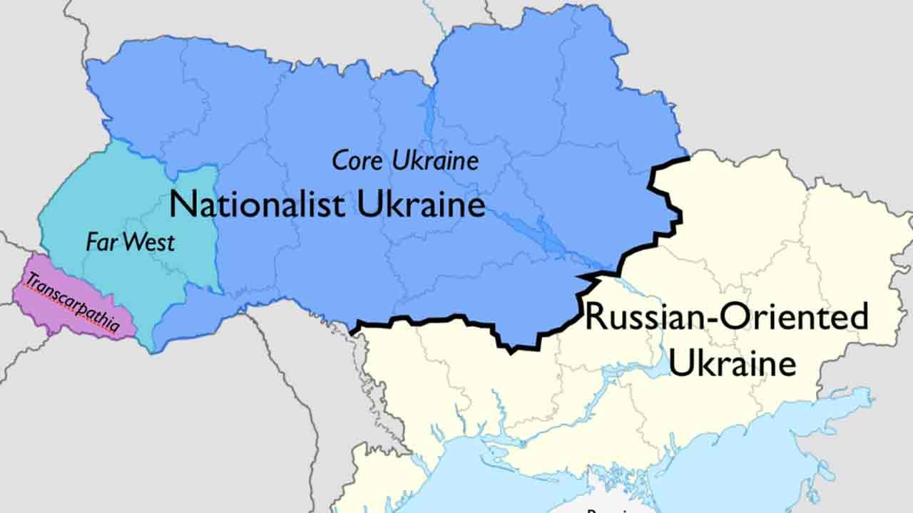 Russia-Ukraine-Map