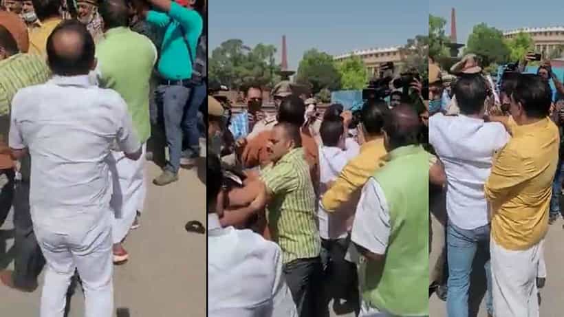 ಕೆ ರೈಲ್ ಯೋಜನೆ ವಿರುದ್ಧ ಸಂಸತ್ಗೆ ಮೆರವಣಿಗೆ ನಡೆಸಿದ ಕೇರಳದ ಕಾಂಗ್ರೆಸ್ ಸಂಸದರ ಮೇಲೆ ಪೊಲೀಸರ ಹಲ್ಲೆ; ಆರೋಪ ನಿರಾಕರಿಸಿದ ದೆಹಲಿ ಪೊಲೀಸ್