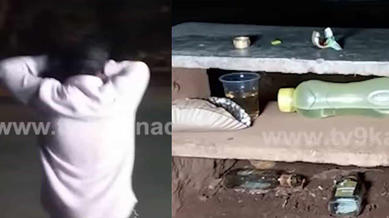 Video: ಬಿಬಿಎಂಪಿ ಆವರಣದ ಅಂಬೇಡ್ಕರ್ ಪ್ರತಿಮೆ ಬಳಿ ಮದ್ಯದ ಪಾರ್ಟಿ; ಹೊಯ್ಸಳ ಪೊಲೀಸರು ಬರುತ್ತಿದ್ದಂತೆ ಪರಾರಿ Video: ಬಿಬಿಎಂಪಿ ಆವರಣದ ಅಂಬೇಡ್ಕರ್ ಪ್ರತಿಮೆ ಬಳಿ ಮದ್ಯದ ಪಾರ್ಟಿ; ಹೊಯ್ಸಳ ಪೊಲೀಸರು ಬರುತ್ತಿದ್ದಂತೆ ಪರಾರಿ