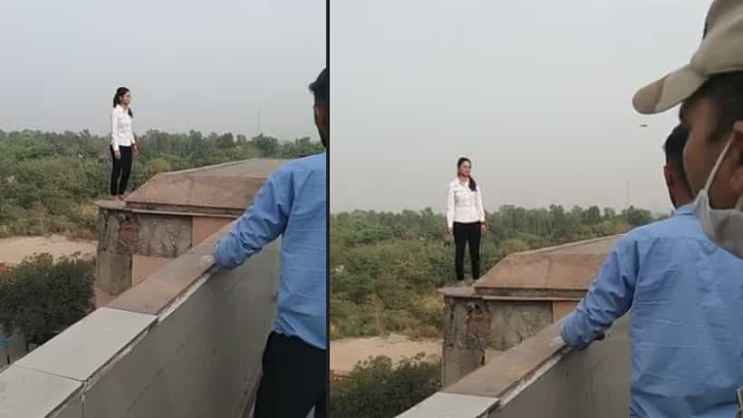Video: ಮೆಟ್ರೋ ಸ್ಟೇಶನ್ ಗೋಡೆ ಹತ್ತಿ, ಆತ್ಮಹತ್ಯೆಗೆ ಯತ್ನಿಸಿದ ಹುಡುಗಿಯನ್ನು ಉಪಾಯದಿಂದ ಕಾಪಾಡಿದ ಸಿಐಎಸ್ಎಫ್ ಸಿಬ್ಬಂದಿ