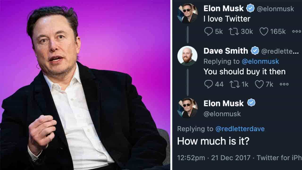 Elon Musk: ಟ್ವಿಟರ್ ನನಗೆ ತುಂಬಾ ಇಷ್ಟ, ಇದಕ್ಕೆ ಎಷ್ಟು?: 2017 ರಲ್ಲಿ ಎಲಾನ್ ಮಸ್ಕ್ ಮಾಡಿದ ಟ್ವೀಟ್ ವೈರಲ್ Elon Musk: ಟ್ವಿಟರ್ ನನಗೆ ತುಂಬಾ ಇಷ್ಟ, ಇದಕ್ಕೆ ಎಷ್ಟು?: 2017 ರಲ್ಲಿ ಎಲಾನ್ ಮಸ್ಕ್ ಮಾಡಿದ ಟ್ವೀಟ್ ವೈರಲ್