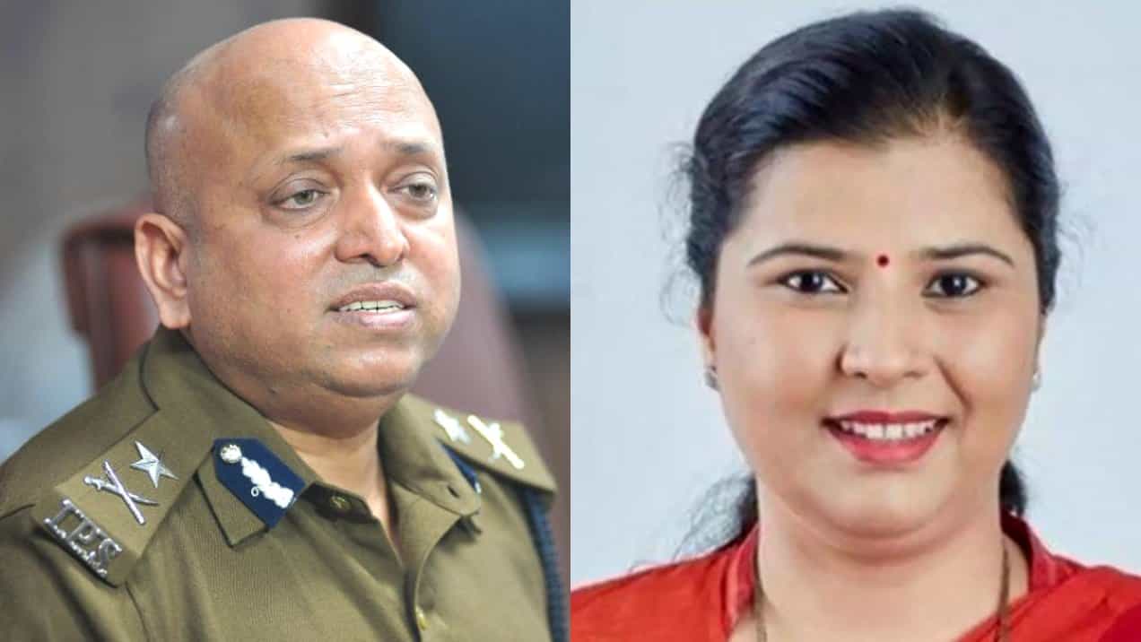 ತಮ್ಮ ಪತಿ ಹೇಮಂತ್ ಖಾಕಿ ಕಳಚುವುದಿಲ್ಲ; ಖಾದಿ ತೊಡುವುದಿಲ್ಲ ಎಂದ ಪತ್ನಿ ಅಂಜಲಿ ನಿಂಬಾಳ್ಕರ್ ತಮ್ಮ ಪತಿ ಹೇಮಂತ್ ಖಾಕಿ ಕಳಚುವುದಿಲ್ಲ; ಖಾದಿ ತೊಡುವುದಿಲ್ಲ ಎಂದ ಪತ್ನಿ ಅಂಜಲಿ ನಿಂಬಾಳ್ಕರ್