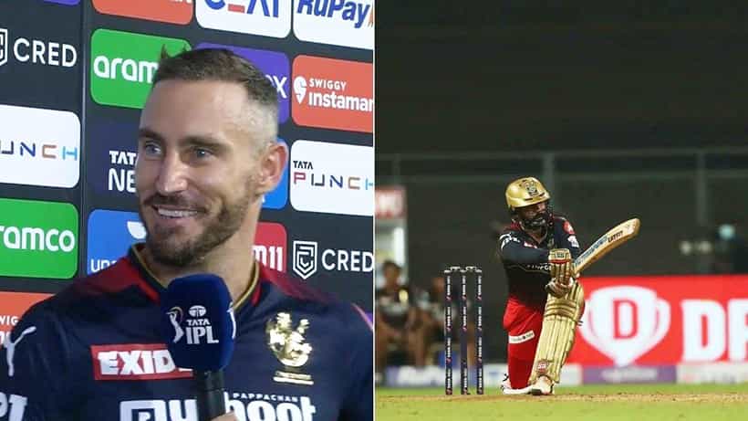 IPL 2022: ಡಿಕೆಗೆ ವಿಶ್ವಕಪ್ನಲ್ಲಿ ಚಾನ್ಸ್ ನೀಡಿ ಎಂದ RCB ನಾಯಕ