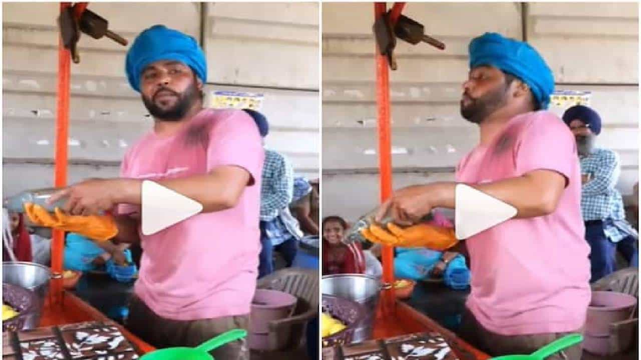 Viral Video: ಒಂದು ಬಾರಿ ಕುಡಿದರೆ 2 ದಿನ ಬಾಯಾರಿಕೆ ಆಗಲ್ಲ; ಕಚ್ಚಾ ಬಾದಾಮ್ ಬಳಿಕ ಲಿಂಬೆ ಜ್ಯೂಸ್ ಮಾರುವವನ ವಿಡಿಯೋ ವೈರಲ್ Viral Video: ಒಂದು ಬಾರಿ ಕುಡಿದರೆ 2 ದಿನ ಬಾಯಾರಿಕೆ ಆಗಲ್ಲ; ಕಚ್ಚಾ ಬಾದಾಮ್ ಬಳಿಕ ಲಿಂಬೆ ಜ್ಯೂಸ್ ಮಾರುವವನ ವಿಡಿಯೋ ವೈರಲ್