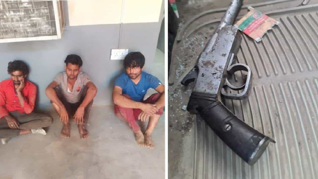 Shocking Video: ವೇಗವಾಗಿ ಚಲಿಸುತ್ತಿದ್ದ ಟ್ರಕ್ನಿಂದ ದನಗಳನ್ನು ಬಿಸಾಡಿದ ಹಸುಗಳ ಸ್ಮಗ್ಲರ್; ಶಾಕಿಂಗ್ ವಿಡಿಯೋ ವೈರಲ್ Shocking Video: ವೇಗವಾಗಿ ಚಲಿಸುತ್ತಿದ್ದ ಟ್ರಕ್ನಿಂದ ದನಗಳನ್ನು ಬಿಸಾಡಿದ ಹಸುಗಳ ಸ್ಮಗ್ಲರ್; ಶಾಕಿಂಗ್ ವಿಡಿಯೋ ವೈರಲ್