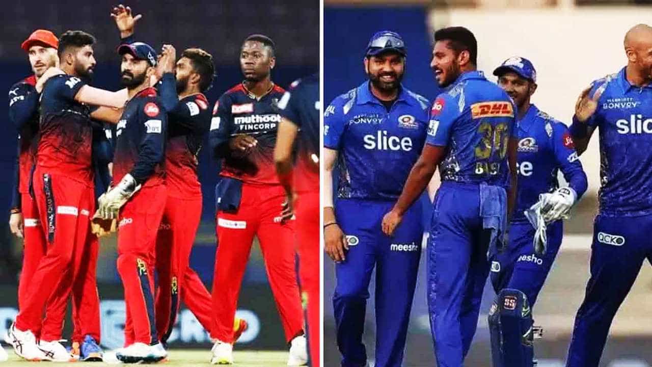 IPL 2022: RCB ತಂಡದ ಅತ್ಯಂತ ಹೀನಾಯ ದಾಖಲೆ ಸರಿಗಟ್ಟಿದ ಮುಂಬೈ ಇಂಡಿಯನ್ಸ್ IPL 2022: RCB ತಂಡದ ಅತ್ಯಂತ ಹೀನಾಯ ದಾಖಲೆ ಸರಿಗಟ್ಟಿದ ಮುಂಬೈ ಇಂಡಿಯನ್ಸ್