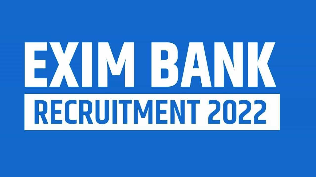 Exim Bank Recruitment: ಎಕ್ಸಿಮ್ ಬ್ಯಾಂಕ್ನ ಹಲವು ಹುದ್ದೆಗಳಿಗೆ ಅರ್ಜಿ ಆಹ್ವಾನ Exim Bank Recruitment: ಎಕ್ಸಿಮ್ ಬ್ಯಾಂಕ್ನ ಹಲವು ಹುದ್ದೆಗಳಿಗೆ ಅರ್ಜಿ ಆಹ್ವಾನ