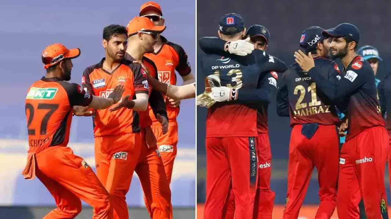 RCB vs SRH: ಐಪಿಎಲ್​ನಲ್ಲಿಂದು ಎರಡು ಪಂದ್ಯ: ಗೆಲುವಿನ ಓಟ ಮುಂದುವರೆಸುತ್ತಾ ಆರ್​​ಸಿಬಿ?