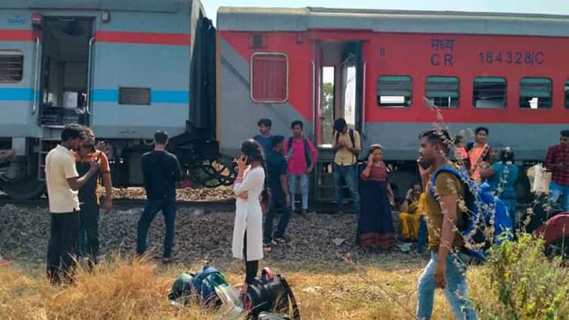 ಮಹಾರಾಷ್ಟ್ರದ ನಾಸಿಕ್ ಬಳಿ ಹಳಿತಪ್ಪಿದ ಲೋಕಮಾನ್ಯ ತಿಲಕ್-ಜಯನಗರ ಎಕ್ಸ್ಪ್ರೆಸ್ ರೈಲು; ಇಬ್ಬರಿಗೆ ಗಾಯ