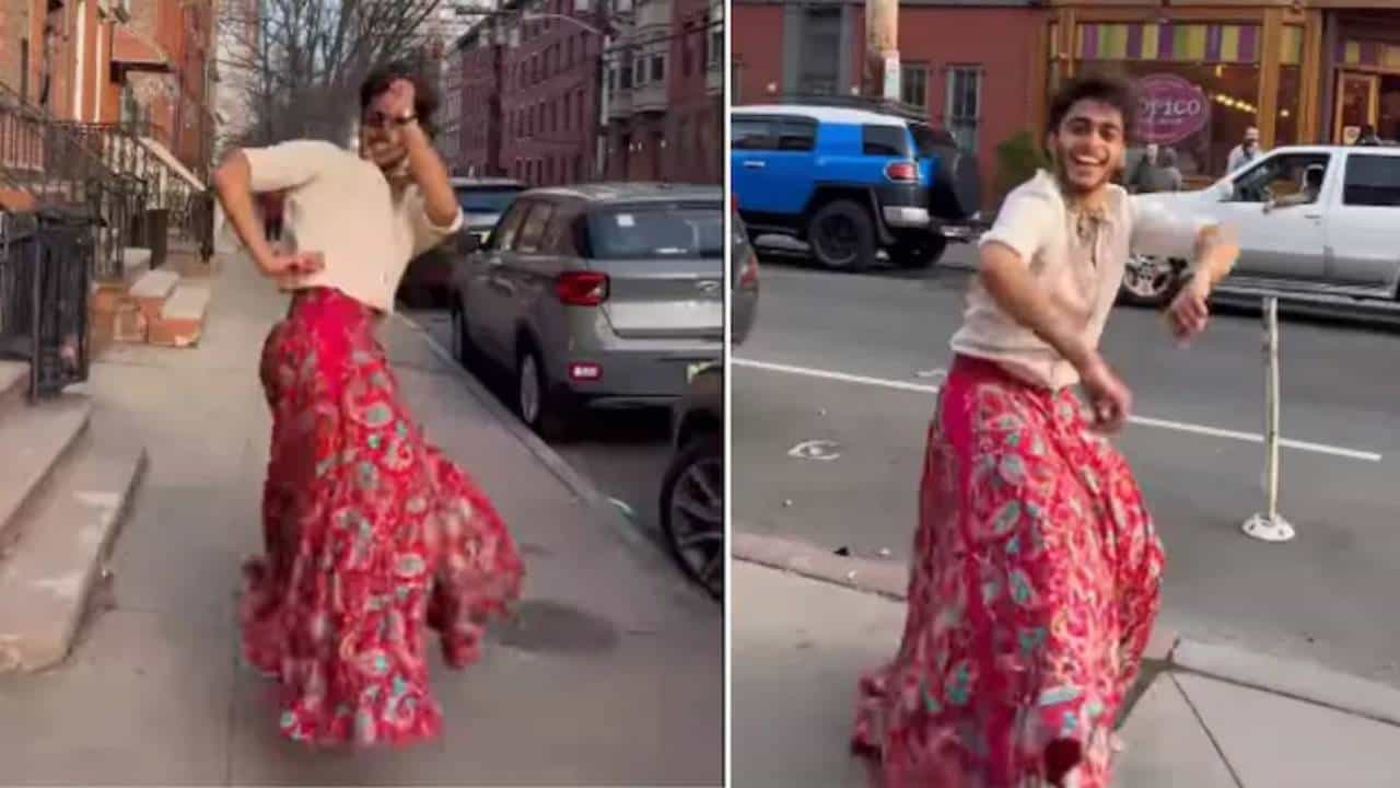 Viral Video : ಸ್ಕರ್ಟ್ ಧರಿಸಿ ಸಖತ್ ಡ್ಯಾನ್ಸ್ ಮಾಡಿದ ಯುವಕ ! Viral Video : ಸ್ಕರ್ಟ್ ಧರಿಸಿ ಸಖತ್ ಡ್ಯಾನ್ಸ್ ಮಾಡಿದ ಯುವಕ !