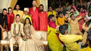 Glenn Maxwell Vini Raman Wedding: ಮ್ಯಾಕ್ಸ್​ವೆಲ್ ವೆಡ್ಡಿಂಗ್ ಪಾರ್ಟಿಯಲ್ಲಿ ಆರ್​ಸಿಬಿ ಪ್ಲೇಯರ್ಸ್​ ಏನೆಲ್ಲ ಮಾಡಿದ್ರು?: ಫೋಟೋ ನೋಡಿ