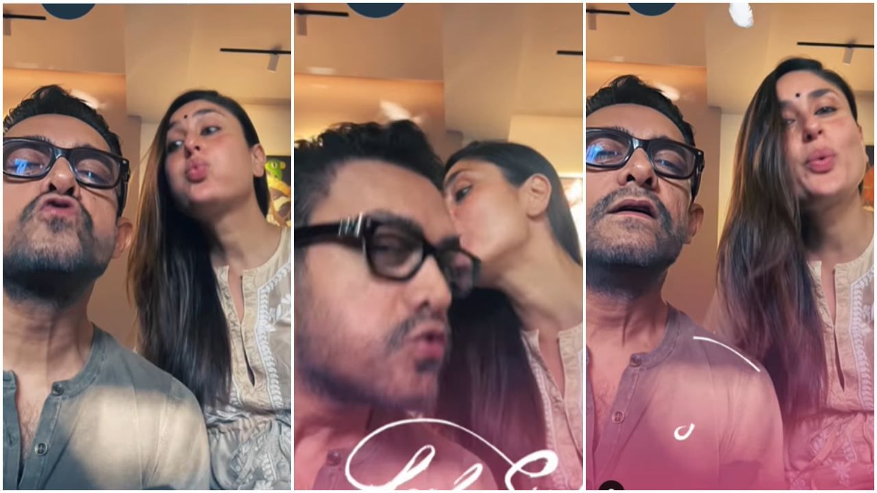 Kareena Kapoor-Aamir Khan reunited for funny reason; Video Viral | Laena Singh Chaddha promotion for Kareena Kapoor Khan and Aamir Khan try feather challenge IG News | IG News Kareena Kapoor-Aamir Khan reunited for funny reason; Video Viral | Laena Singh Chaddha promotion for Kareena Kapoor Khan and Aamir Khan try feather challenge IG News | IG News