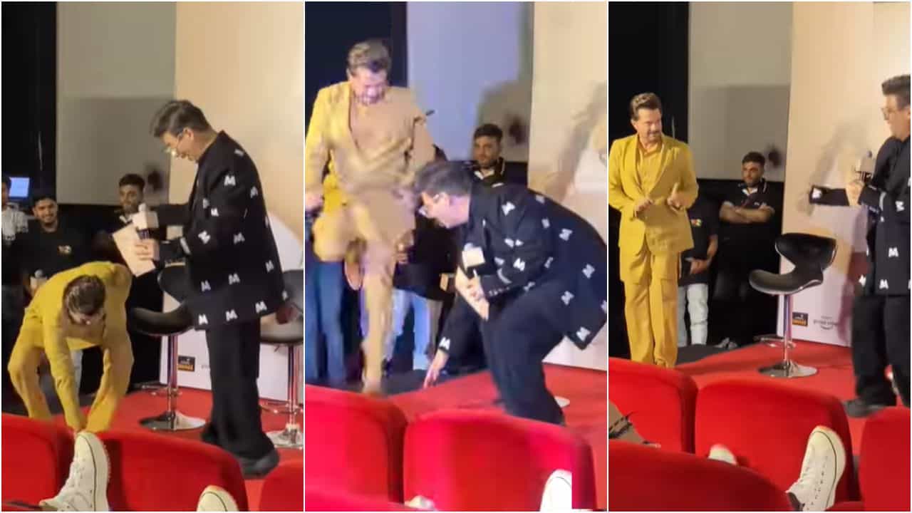‘ಇಂಥ ಕೆಲಸ ಮಾಡ್ಬೇಡಿ’: ಎಲ್ಲರ ಎದುರು ಕರಣ್ ಜೋಹರ್ಗೆ ಅನಿಲ್ ಕಪೂರ್ ವಾರ್ನಿಂಗ್; ವಿಡಿಯೋ ವೈರಲ್ ‘ಇಂಥ ಕೆಲಸ ಮಾಡ್ಬೇಡಿ’: ಎಲ್ಲರ ಎದುರು ಕರಣ್ ಜೋಹರ್ಗೆ ಅನಿಲ್ ಕಪೂರ್ ವಾರ್ನಿಂಗ್; ವಿಡಿಯೋ ವೈರಲ್