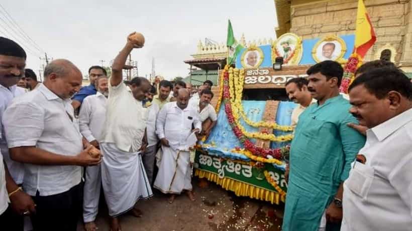 ರಾಜ್ಯದಲ್ಲಿ ಹರಿದ ಜನತಾ ಜಲಧಾರೆ, ಆದರೆ ಕರ್ನಾಟಕದಲ್ಲಿ ನದಿ ನೀರು ಚುನಾವಣಾ ವಿಷಯ ಆಗಲ್ಲ: ಹಾಗಾದರೆ ಜೆಡಿಎಸ್ ಗೆ ಬಂದ ಲಾಭವೇನು?
