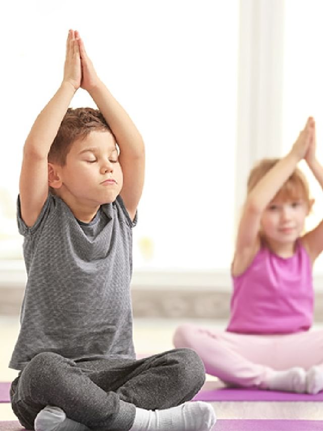 Children growing Yoga