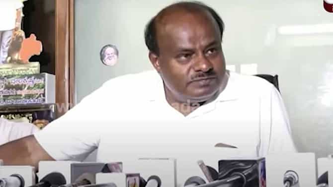 ಕುಮಾರಸ್ವಾಮಿಗೆ ಮತಿಭ್ರಮಣೆಯಾಗಿ ಹುಚ್ಚು ಹಿಡಿದಿದೆ; ಹೆಚ್ಡಿಕೆ, ಬಿಕೆ ಹರಿಪ್ರಸಾದ್ ವಿರುದ್ಧ ಶ್ರೀರಾಮ ಸೇನೆ ತೀವ್ರ ವಾಗ್ದಾಳಿ