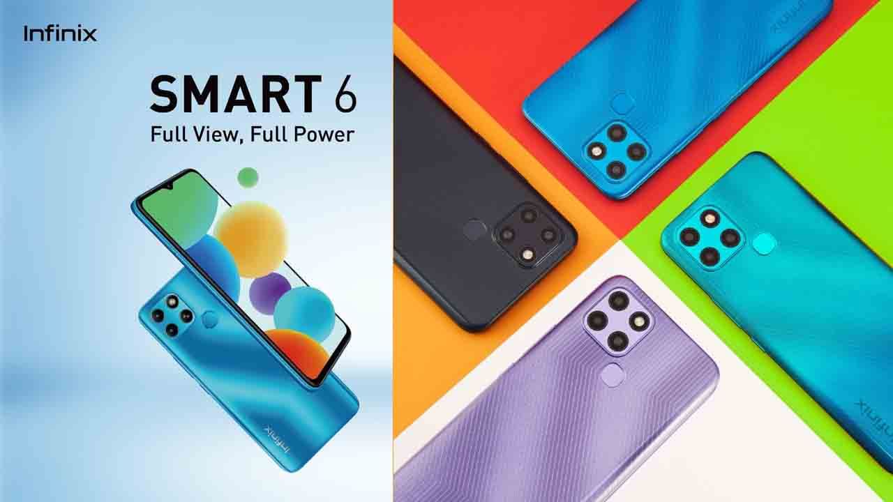 Infinix Smart 6: ಮೊದಲ ಸೇಲ್ ಕಾಣುತ್ತಿದೆ ಇನ್ಫಿನಿಕ್ಸ್‌ ಸ್ಮಾರ್ಟ್‌ 6 ಸ್ಮಾರ್ಟ್‌ಫೋನ್‌: ಬೆಲೆ ಕೇವಲ 7,499 ರೂ.