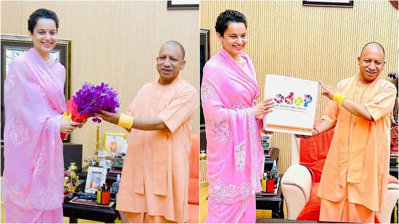 Kangana Ranaut: ಯೋಗಿ ಆದಿತ್ಯನಾಥ್ ಭೇಟಿ ಮಾಡಿದ ನಟಿ ಕಂಗನಾ ರಣಾವತ್; ಈ ಮೀಟಿಂಗ್ ಉದ್ದೇಶ ಏನು?