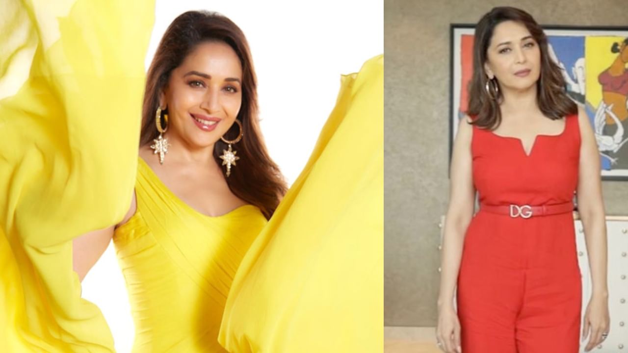 Madhuri Dixit: ಟ್ರೆಂಡಿಂಗ್​ ಹಾಡಿಗೆ ಹೆಜ್ಜೆ ಹಾಕಿದ ಮಾಧುರಿ; ವೈರಲ್ ಆಯ್ತು ವಿಡಿಯೋ​