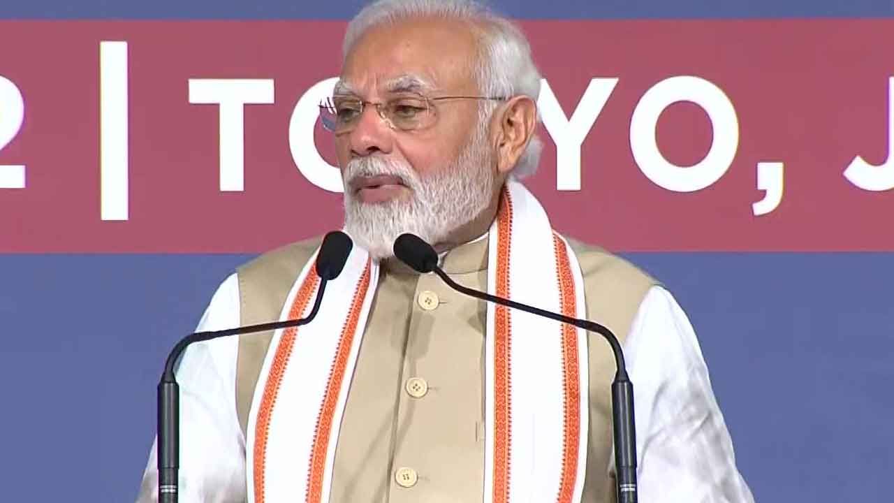 PM Modi in Japan ಭಾರತದ ಅಭಿವೃದ್ಧಿ ಪಯಣದಲ್ಲಿ ಜಪಾನ್ ಪ್ರಮುಖ ಪಾತ್ರ ವಹಿಸಿದೆ: ಜಪಾನ್​​ನಲ್ಲಿ ಮೋದಿ ಭಾಷಣ