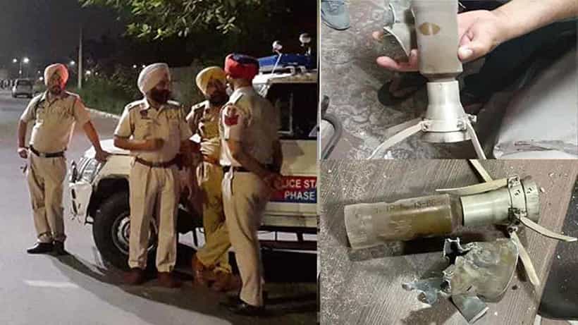 ಪಂಜಾಬ್ನ ಮೊಹಾಲಿಯಲ್ಲಿ ರಾಕೆಟ್ ದಾಳಿ: ಪೊಲೀಸ್ ಗುಪ್ತಚರ ವಿಭಾಗದ ಕಟ್ಟಡಕ್ಕೆ ಹಾನಿ