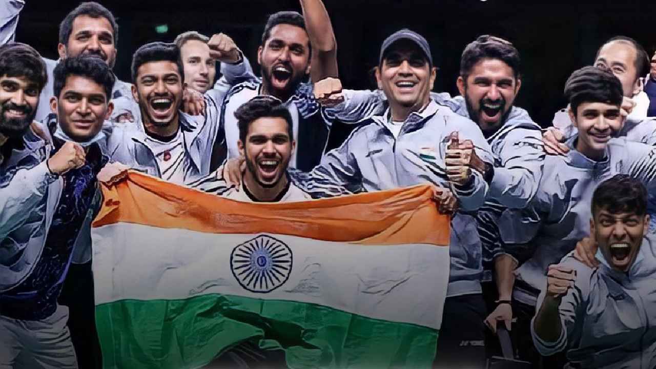 Thomas Cup 2022: ಬ್ಯಾಡ್ಮಿಂಟನ್​ನಲ್ಲಿ ಹೊಸ ಇತಿಹಾಸ: ಚೊಚ್ಚಲ ಬಾರಿಗೆ ಥಾಮಸ್ ಕಪ್ ಗೆದ್ದ ಭಾರತ