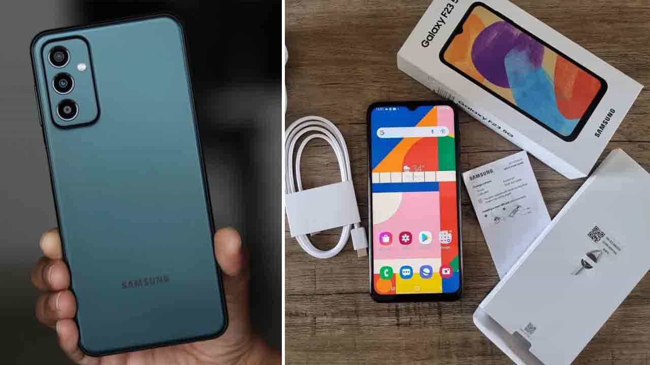 Galaxy F23 5G: ಬೆಲೆ ಕೇವಲ 15,000 ರೂ.: ಹೊಸ ಕಲರ್ನಲ್ಲಿ ಗ್ಯಾಲಕ್ಸಿ F23 5G: ಬಂಪರ್ ಆಫರ್ ಮೂಲಕ ಖರೀದಿಸಿ Galaxy F23 5G: ಬೆಲೆ ಕೇವಲ 15,000 ರೂ.: ಹೊಸ ಕಲರ್ನಲ್ಲಿ ಗ್ಯಾಲಕ್ಸಿ F23 5G: ಬಂಪರ್ ಆಫರ್ ಮೂಲಕ ಖರೀದಿಸಿ