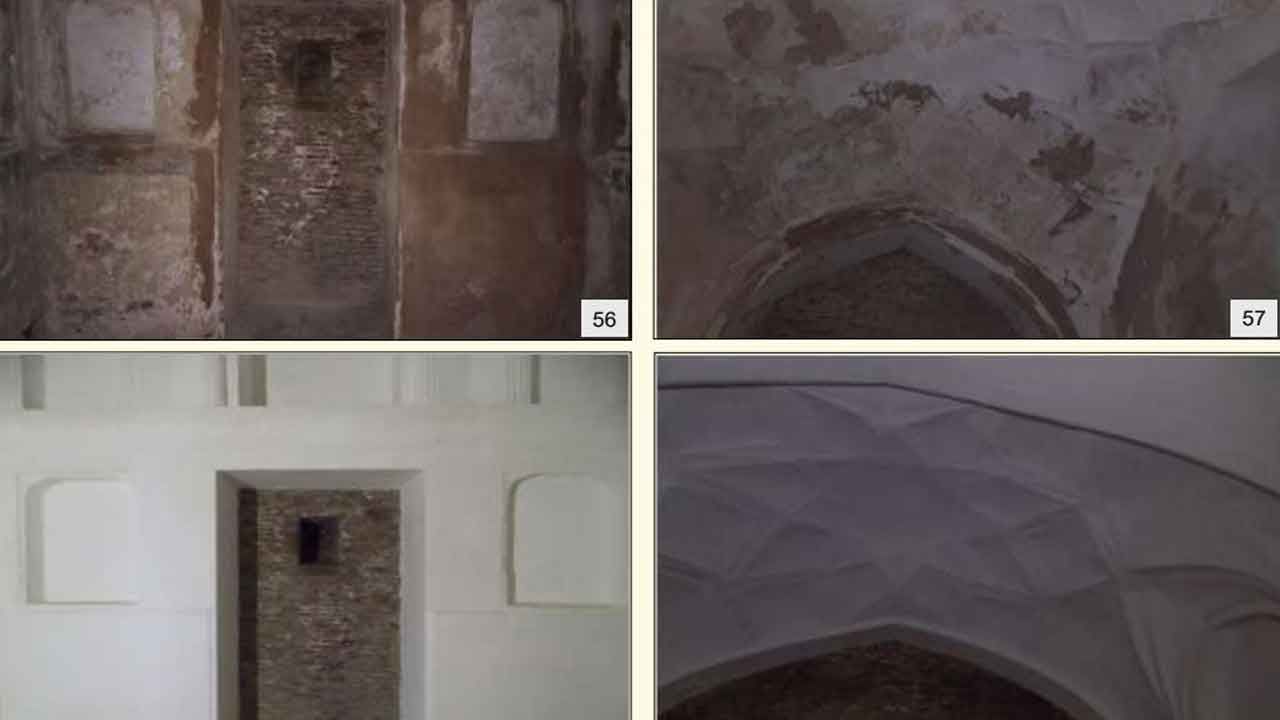 Taj Mahal Rooms Pictures  ತಾಜ್ ಮಹಲ್​​ನ ಮುಚ್ಚಿದ ಕೊಠಡಿಗಳ ಚಿತ್ರ ಬಿಡುಗಡೆ ಮಾಡಿದ ಭಾರತೀಯ ಪುರಾತತ್ವ ಸರ್ವೇಕ್ಷಣಾ ಇಲಾಖೆ