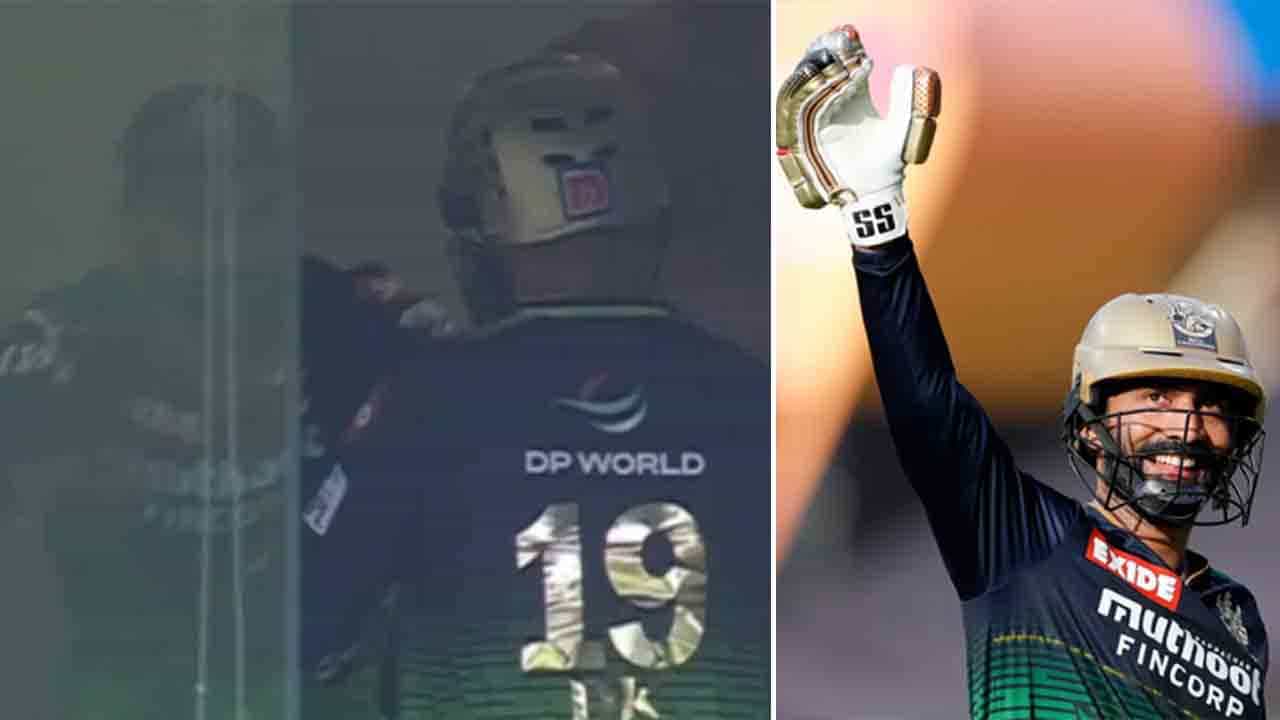 Dinesh Karthik: 8 ಬಾಲ್, 30 ರನ್ ಚಚ್ಚಿ ಕಾರ್ತಿಕ್ ಪೆವಿಲಿಯನ್​​ಗೆ ಬಂದಾಗ ಕೊಹ್ಲಿ ಮಾಡಿದ್ದೇನು ನೋಡಿ