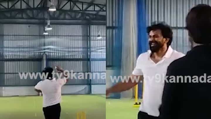 ಡಾಲಿ ಧನಂಜಯ ಬೌಲಿಂಗ್ಗೆ ಬ್ಯಾಟ್ಸಮನ್ ಕ್ಲೀನ್ ಬೌಲ್ಡ್ ಡಾಲಿ ಧನಂಜಯ ಬೌಲಿಂಗ್ಗೆ ಬ್ಯಾಟ್ಸಮನ್ ಕ್ಲೀನ್ ಬೌಲ್ಡ್