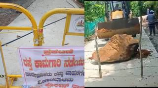 ರಾತ್ರಿ ಸುರಿದ ಧಾರಾಕಾರ ಮಳೆಗೆ ಕುಸಿದು ಬಿದ್ದ ದ್ರಾಕ್ಷಿ ಚಪ್ಪರ: ಲಕ್ಷಾಂತರ ರೂ. ಹಾನಿ