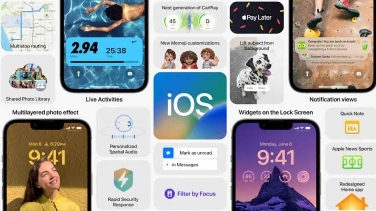 Apple Event: ಆಪಲ್ iOS 16, ಹೊಸ ಮ್ಯಾಕ್ಬುಕ್ ಅನಾವರಣ: ಇದರಲ್ಲಿದೆ ಅಚ್ಚರಿ ಫೀಚರ್ಸ್ Apple Event: ಆಪಲ್ iOS 16, ಹೊಸ ಮ್ಯಾಕ್ಬುಕ್ ಅನಾವರಣ: ಇದರಲ್ಲಿದೆ ಅಚ್ಚರಿ ಫೀಚರ್ಸ್
