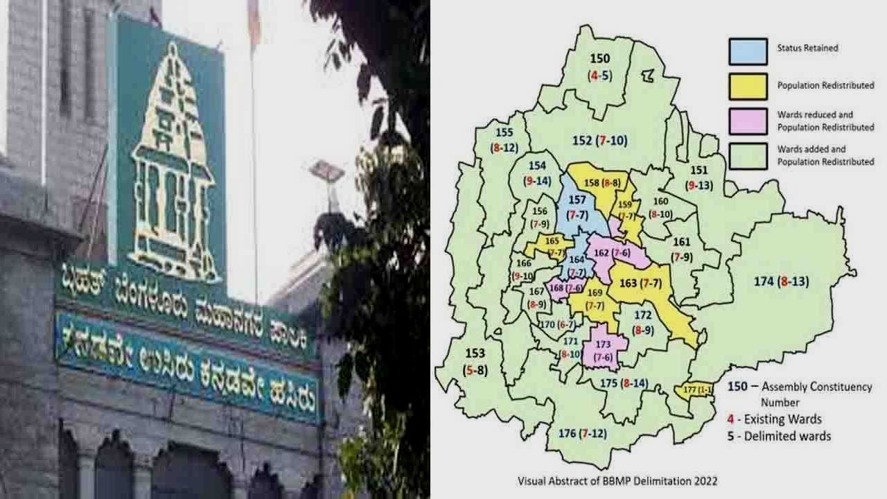 BBMP ward delimitation: ಬಿಬಿಎಂಪಿ 243 ವಾರ್ಡುಗಳ ವಿಂಗಡಣೆಯಾಯ್ತು: ಆಕ್ಷೇಪಣೆ-ಸಲಹೆಗಳನ್ನು ಸಾರ್ವಜನಿಕರು ಅಂತರ್ಜಾಲ ತಾಣದಲ್ಲಿ ಸಲ್ಲಿಸಬಹುದು BBMP ward delimitation: ಬಿಬಿಎಂಪಿ 243 ವಾರ್ಡುಗಳ ವಿಂಗಡಣೆಯಾಯ್ತು: ಆಕ್ಷೇಪಣೆ-ಸಲಹೆಗಳನ್ನು ಸಾರ್ವಜನಿಕರು ಅಂತರ್ಜಾಲ ತಾಣದಲ್ಲಿ ಸಲ್ಲಿಸಬಹುದು