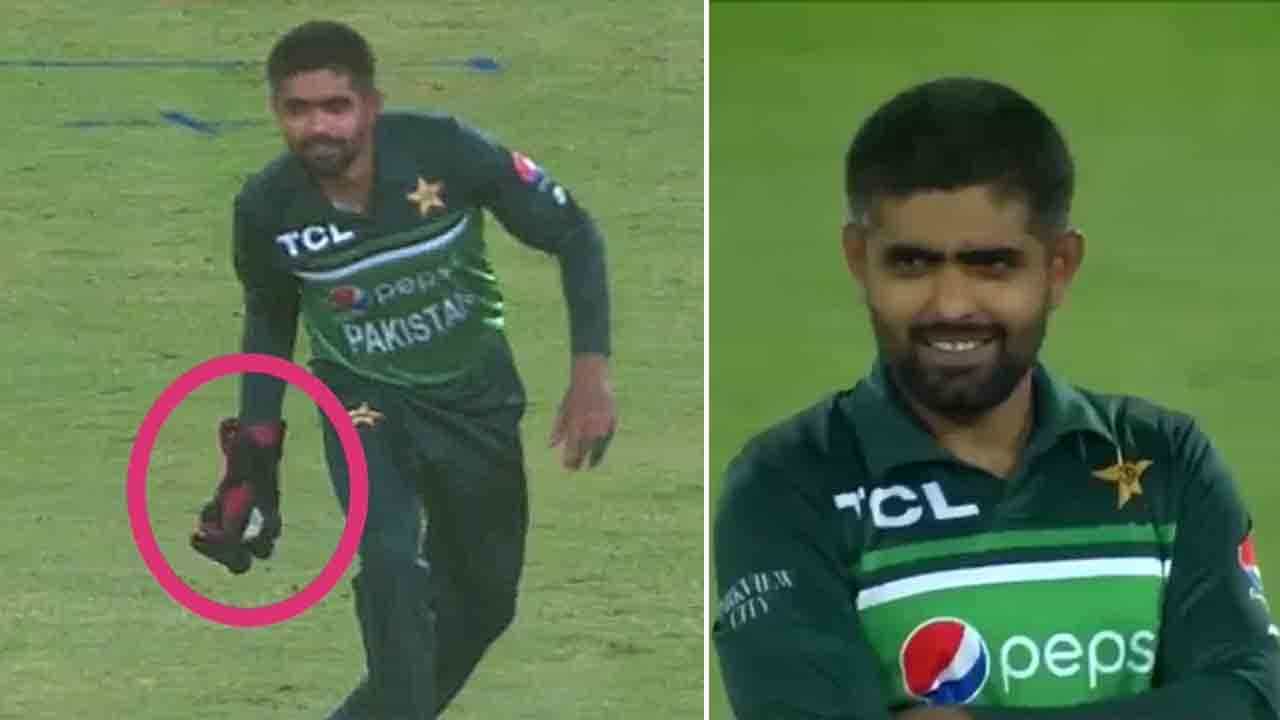 PAK vs WI: ಕೀಪರ್ ಗ್ಲೌಸ್ ತೊಟ್ಟು ಫೀಲ್ಡಿಂಗ್: ಪಾಕ್ ಆಟಗಾರರಿಗೆ ಕ್ರಿಕೆಟ್ ನಿಯಮವೇ ಗೊತ್ತಿಲ್ವಾ?: ಬಿತ್ತು ಭಾರೀ ದಂಡ