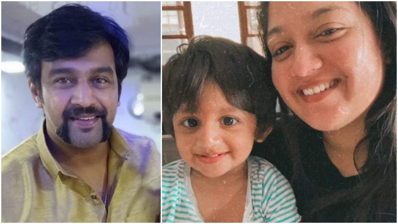 Meghana Raj: ಅಮ್ಮ ಅಂತ ಹೇಳಿಕೊಟ್ರೂ ಅಪ್ಪ ಎನ್ನುತ್ತಾನೆ ರಾಯನ್ ರಾಜ್ ಸರ್ಜಾ; ಇಲ್ಲಿದೆ ಮೇಘನಾ ರಾಜ್ ಮಗನ ಕ್ಯೂಟ್ ವಿಡಿಯೋ Meghana Raj: ಅಮ್ಮ ಅಂತ ಹೇಳಿಕೊಟ್ರೂ ಅಪ್ಪ ಎನ್ನುತ್ತಾನೆ ರಾಯನ್ ರಾಜ್ ಸರ್ಜಾ; ಇಲ್ಲಿದೆ ಮೇಘನಾ ರಾಜ್ ಮಗನ ಕ್ಯೂಟ್ ವಿಡಿಯೋ