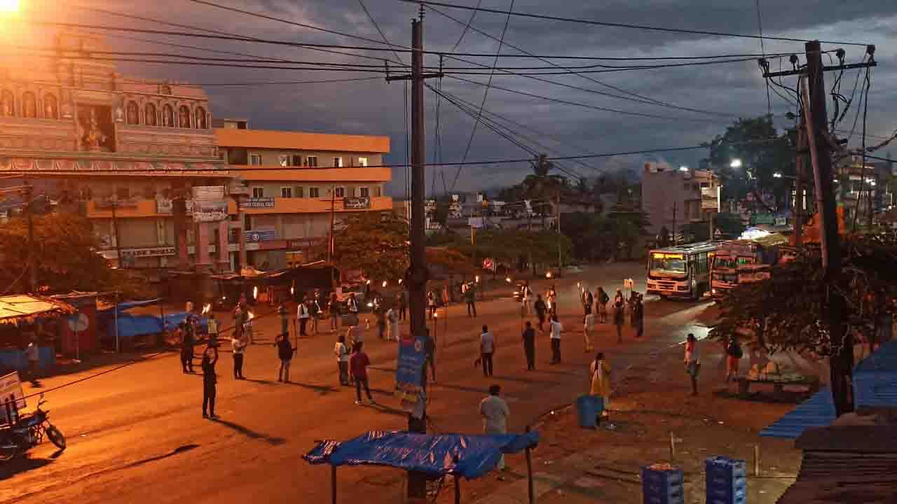 Devanahalli farmers protest 1