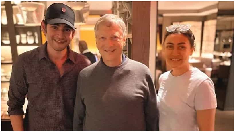 Mahesh Babu: ಪತ್ನಿ ನಮ್ರತಾ ಜತೆ ಬಿಲ್ ಗೇಟ್ಸ್ ಭೇಟಿ ಮಾಡಿದ ಮಹೇಶ್ ಬಾಬು; ಫೋಟೋ ವೈರಲ್