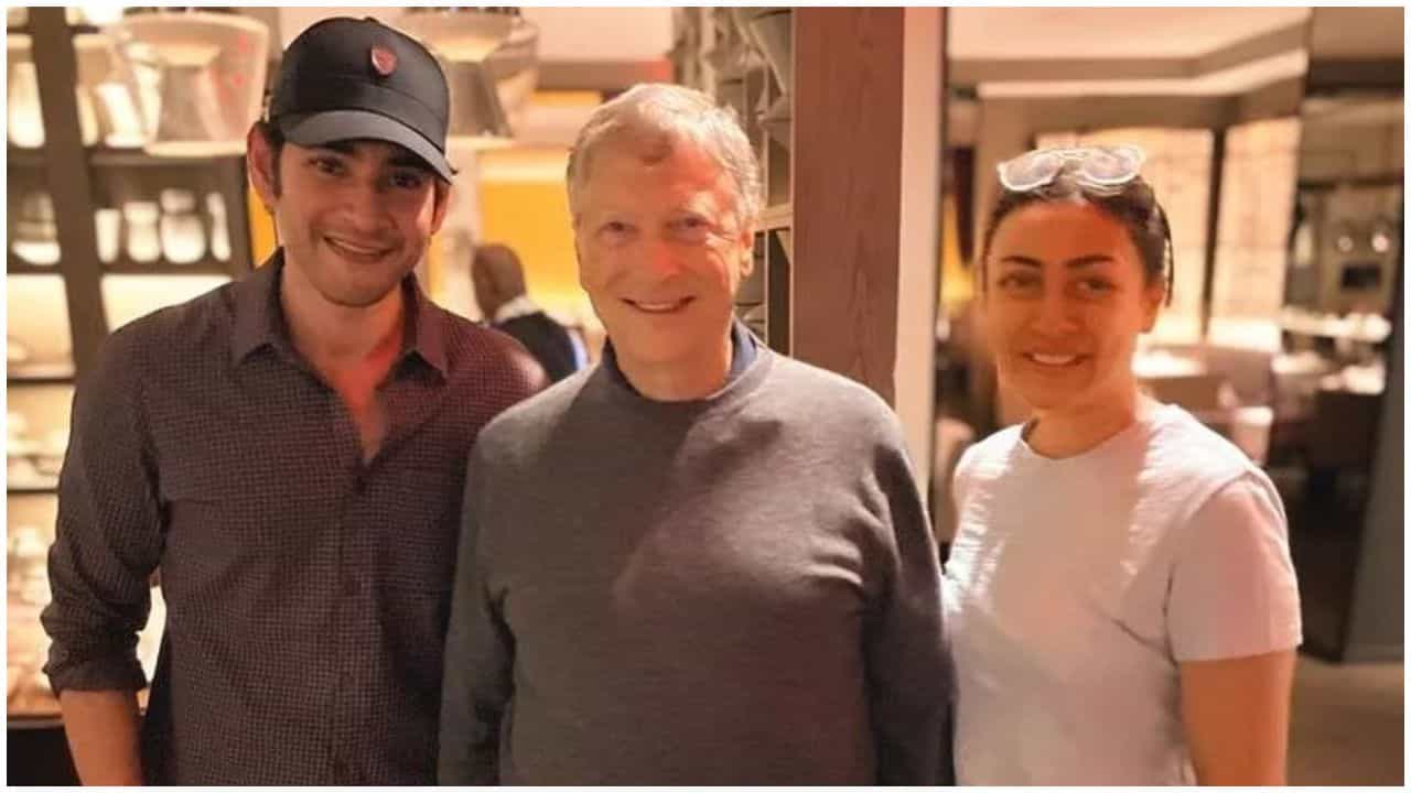 Mahesh Babu: ಪತ್ನಿ ನಮ್ರತಾ ಜತೆ ಬಿಲ್ ಗೇಟ್ಸ್ ಭೇಟಿ ಮಾಡಿದ ಮಹೇಶ್ ಬಾಬು; ಫೋಟೋ ವೈರಲ್ Mahesh Babu: ಪತ್ನಿ ನಮ್ರತಾ ಜತೆ ಬಿಲ್ ಗೇಟ್ಸ್ ಭೇಟಿ ಮಾಡಿದ ಮಹೇಶ್ ಬಾಬು; ಫೋಟೋ ವೈರಲ್