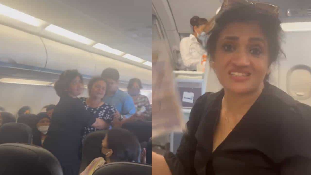 Viral Video: ವಿಮಾನದಲ್ಲಿ ಎಸಿ ಸ್ಥಗಿತಗೊಂಡು ಪ್ರಯಾಕರು ಸುಸ್ತೋ ಸುಸ್ತು! ವಿಮಾನ ಬಹಿಷ್ಕಾರದ ಎಚ್ಚರಿಕೆ ನೀಡಿದ ಪ್ರಯಾಣಿಕರು Viral Video: ವಿಮಾನದಲ್ಲಿ ಎಸಿ ಸ್ಥಗಿತಗೊಂಡು ಪ್ರಯಾಕರು ಸುಸ್ತೋ ಸುಸ್ತು! ವಿಮಾನ ಬಹಿಷ್ಕಾರದ ಎಚ್ಚರಿಕೆ ನೀಡಿದ ಪ್ರಯಾಣಿಕರು