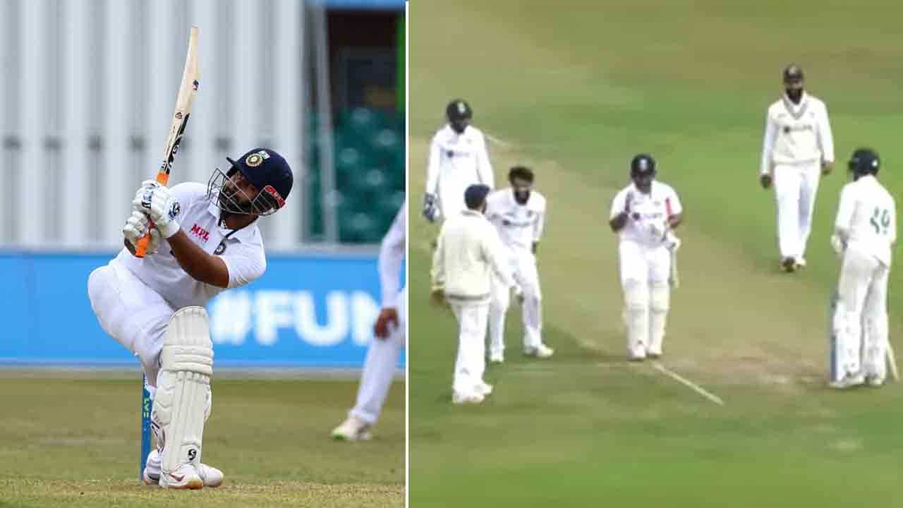 Rishabh Pant: ತಾನು ಔಟಾದಾಗ ಎದುರಾಳಿ ಆಟಗಾರರ ಜೊತೆ ಸಂಭ್ರಮಿಸಿದ ರಿಷಭ್ ಪಂತ್: ವೈರಲ್ ವಿಡಿಯೋ Rishabh Pant: ತಾನು ಔಟಾದಾಗ ಎದುರಾಳಿ ಆಟಗಾರರ ಜೊತೆ ಸಂಭ್ರಮಿಸಿದ ರಿಷಭ್ ಪಂತ್: ವೈರಲ್ ವಿಡಿಯೋ