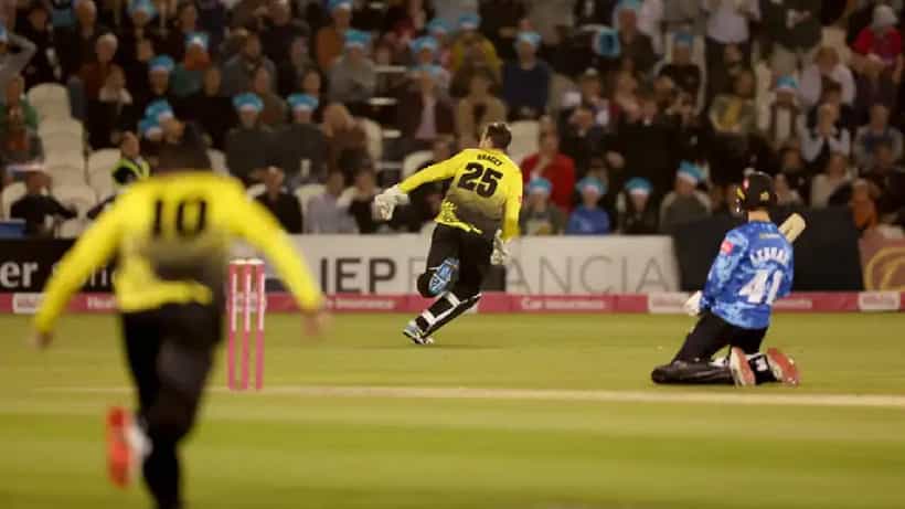 T20 Blast: 28 ರನ್ಗೆ 8 ವಿಕೆಟ್ ಪತನ: ರಣರೋಚಕ ಪಂದ್ಯದಲ್ಲಿ ಗೆದ್ದಿದ್ದು ಯಾರು?