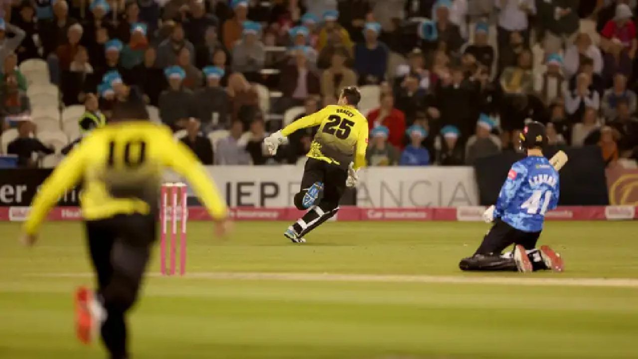 T20 Blast: 28 ರನ್ಗೆ 8 ವಿಕೆಟ್ ಪತನ: ರಣರೋಚಕ ಪಂದ್ಯದಲ್ಲಿ ಗೆದ್ದಿದ್ದು ಯಾರು?