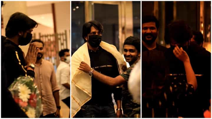 Kichcha Sudeep: ಕೇರಳದಲ್ಲಿ ‘ವಿಕ್ರಾಂತ್ ರೋಣ’: ಕೊಚ್ಚಿಗೆ ತೆರಳಿದ ಕಿಚ್ಚ ಸುದೀಪ್ಗೆ ಅಭಿಮಾನಿಗಳ ಆತ್ಮೀಯ ಸ್ವಾಗತ Kichcha Sudeep: ಕೇರಳದಲ್ಲಿ ‘ವಿಕ್ರಾಂತ್ ರೋಣ’: ಕೊಚ್ಚಿಗೆ ತೆರಳಿದ ಕಿಚ್ಚ ಸುದೀಪ್ಗೆ ಅಭಿಮಾನಿಗಳ ಆತ್ಮೀಯ ಸ್ವಾಗತ