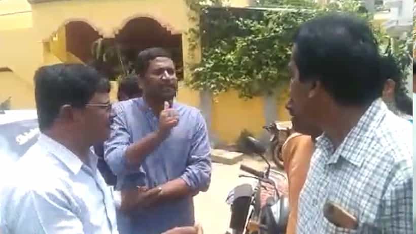 ಕಳಪೆ ಕಾಮಗಾರಿ ಪ್ರಶ್ನಿಸಿದ ಸಾರ್ವಜನಿಕರಿಗೆ ಏಕವಚನದಲ್ಲಿ ನಿಂದನೆ: ಇಂಜಿನಿಯರ್ ಅಮಾನತ್ತು 