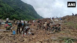 Manipur Landslide ಮಣಿಪುರದಲ್ಲಿ ಭಾರೀ ಭೂಕುಸಿತ: 7 ಸಾವು, 25 ಮಂದಿ ನಾಪತ್ತೆ