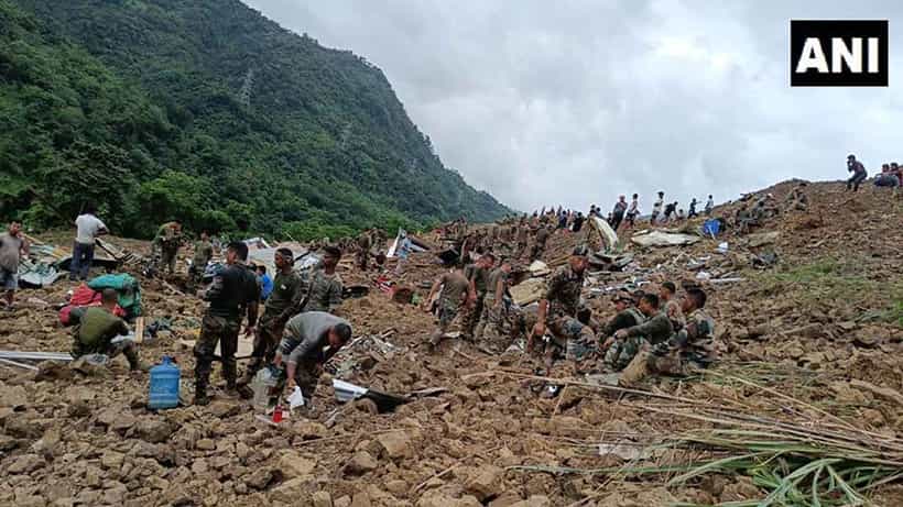 Manipur Landslide ಮಣಿಪುರದಲ್ಲಿ ಭಾರೀ ಭೂಕುಸಿತ: 8 ಸಾವು, 50ಕ್ಕೂ ಹೆಚ್ಚು ಮಂದಿ ನಾಪತ್ತೆ