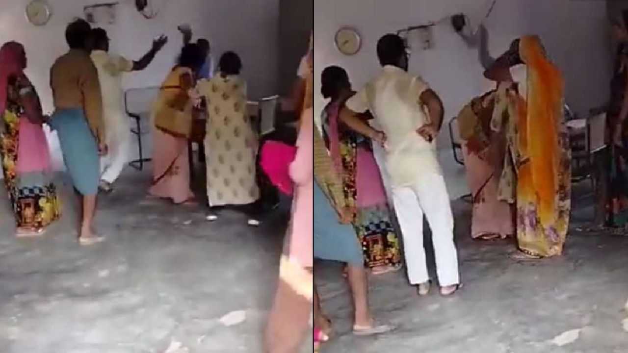 Viral Video: ತಡವಾಗಿ ಬಂದ ಶಿಕ್ಷಕಿಗೆ ಚಪ್ಪಲಿಯಲ್ಲಿ ಥಳಿಸಿದ ಪ್ರಿನ್ಸಿಪಾಲ್; ಶಾಕಿಂಗ್ ವಿಡಿಯೋ ವೈರಲ್
