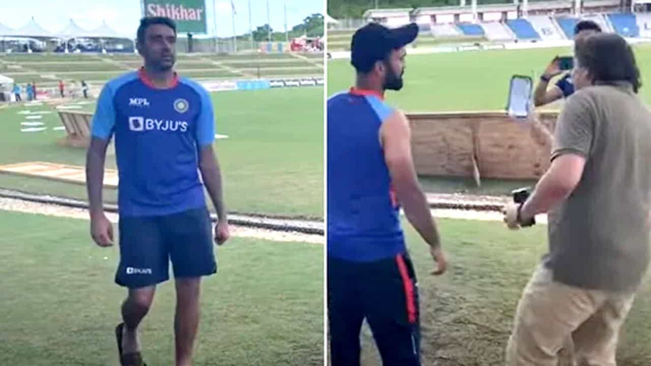 Dinesh Karthik: ಡಿಕೆಯ ಸೆಲ್ಫಿ ಕೇಳಿದ ಫ್ಯಾನ್: ಕರೆಯದಿದ್ದರೂ ಪೋಸ್ ನೀಡಿದ ಅಶ್ವಿನ್..! Dinesh Karthik: ಡಿಕೆಯ ಸೆಲ್ಫಿ ಕೇಳಿದ ಫ್ಯಾನ್: ಕರೆಯದಿದ್ದರೂ ಪೋಸ್ ನೀಡಿದ ಅಶ್ವಿನ್..!