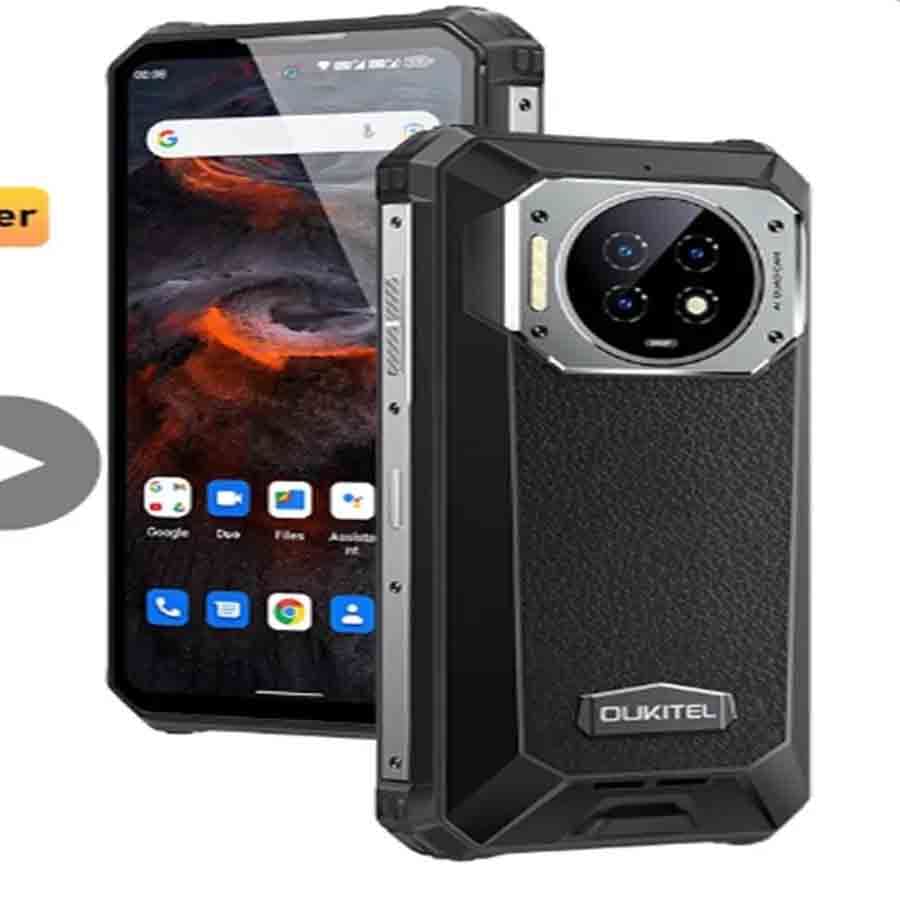 The name of this smartphone is Oukitel WP19.  This phone has a battery capacity of 21000 mAh.  It is priced at 269.99 USD.  That means its price in India is approximately 22 thousand rupees.